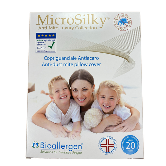 Copriguanciale Bioallergen Antiacaro Microsilky - Disp. Medico cl. 1 - CE