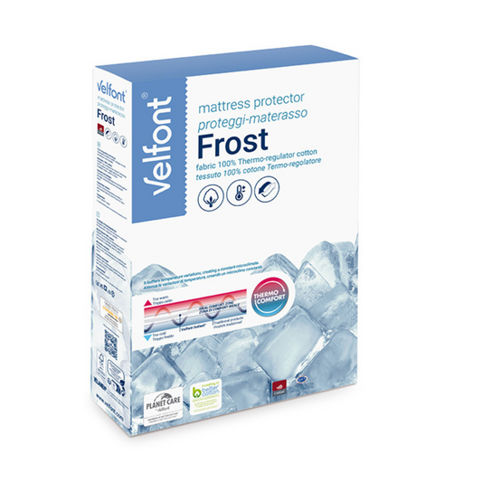Coprimaterasso Velfont Frost 100% cotone termoregolatore