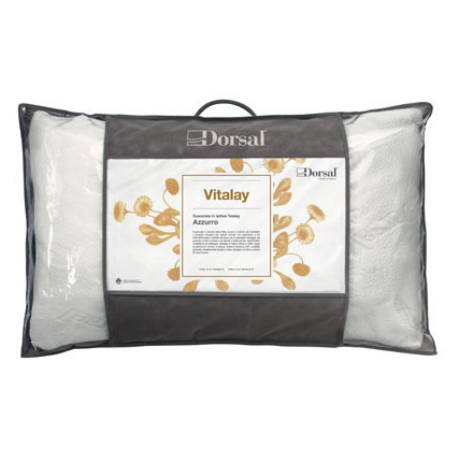Guanciale Dorsal Vitalay Tranquillo in lattice talalay saponetta