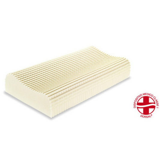 Guanciale Dorsal Vitalay Azzurro in lattice talalay cervicale