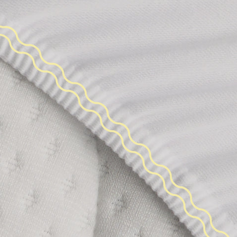 Lenzuolo Schlafgut sotto con angoli per Topper h.5/10 Easy Jersey 50071