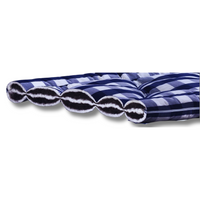90x200 Singolo / Bianco-Blu