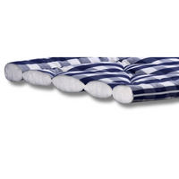 90x200 Singolo / Bianco-Blu
