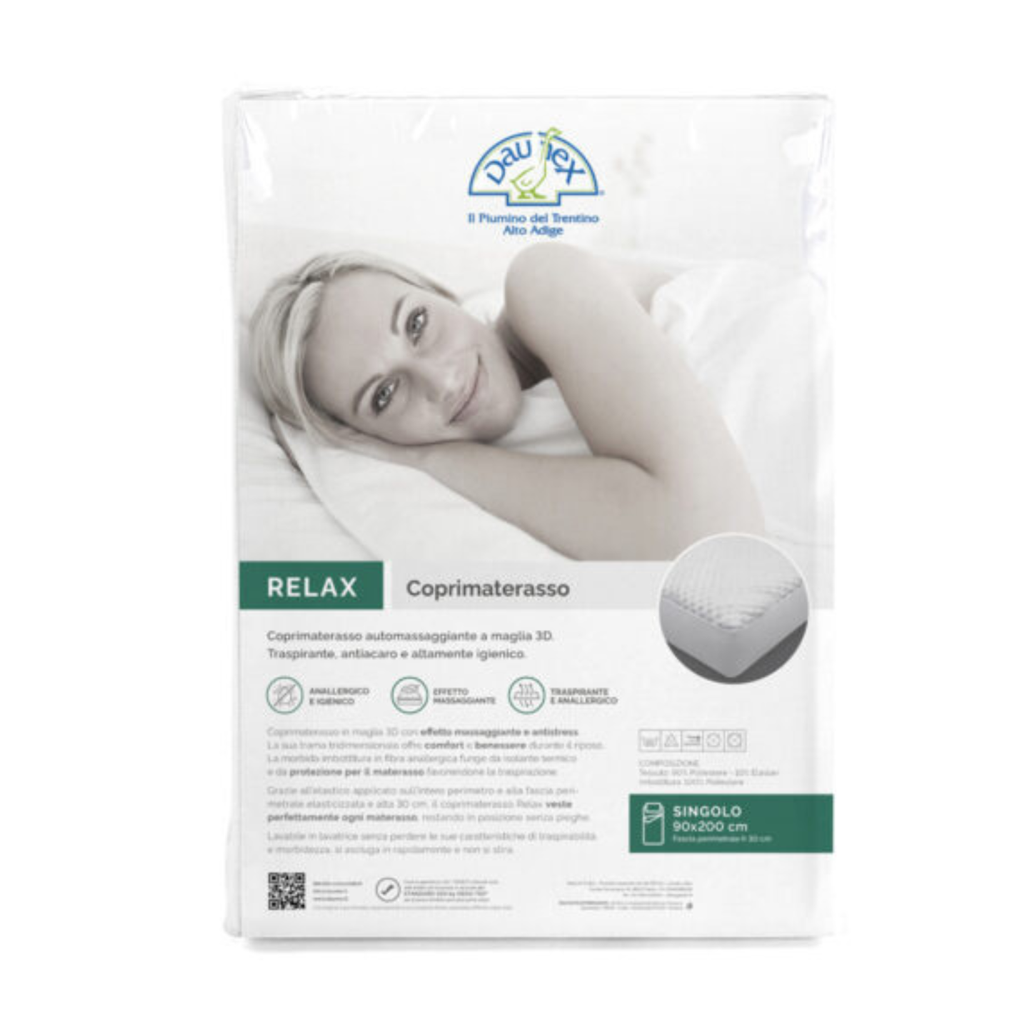 Coprimaterasso Relax h.30