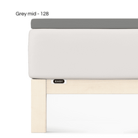 90/100x190/220 / Grey Mid 128