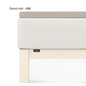 Lenzuolo Schlafgut sotto con angoli per Topper h.5/10 Easy Jersey 50071