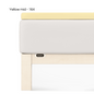 Lenzuolo Schlafgut sotto con angoli per Topper h.5/10 Easy Jersey 50071